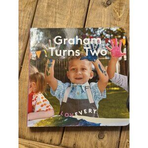 Lovevery “Graham Turns Two”  Board Book from the Companion Play Kit 22-24M